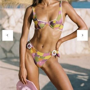 Bamba swimsuit bottom size medium, low rise, cheeky, fits like small